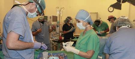 medical team in OR