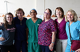 group of volunteers