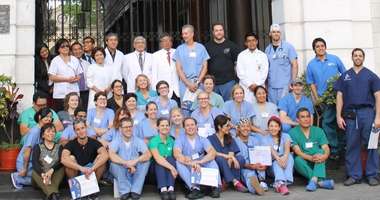 group of volunteers
