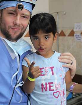 Danna Sofhia after surgery